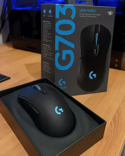Mouse Gamer Logitech G703 Sem Fio Lightspeed