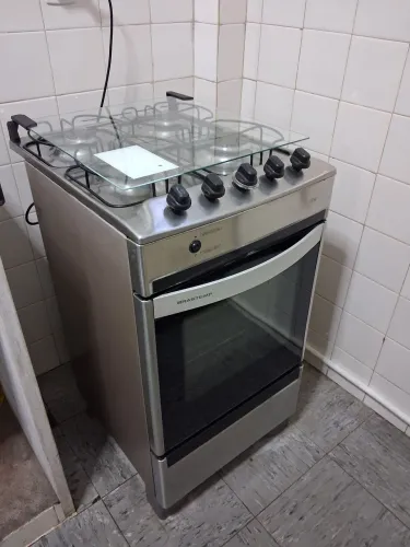 Fogão Brastemp 4 bocas inox 