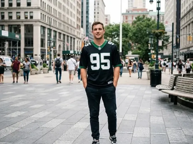 Jersey Camisa NFL New York Jets #95 Quinnen Williams - Preta - Nova c/ Etiqueta