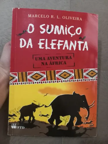 Livro O sumiço da elefanta