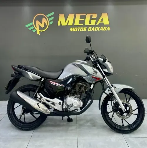 Honda Cg 160 Fan 2020 Prata