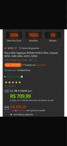Placa mãe de computador