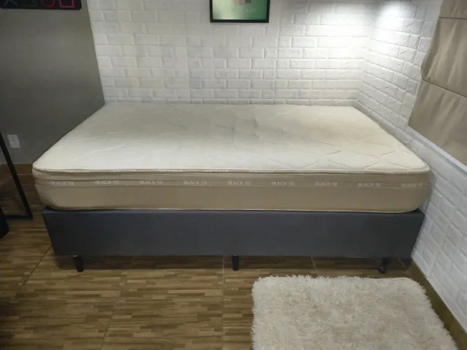 Cama box solteirão King tamanho especial