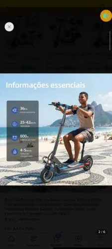 Patinete elétrico