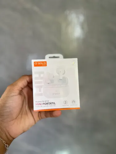 Fone de ouvido Bluetooth A?Gold - ENTREGA A DOMICÍLIO