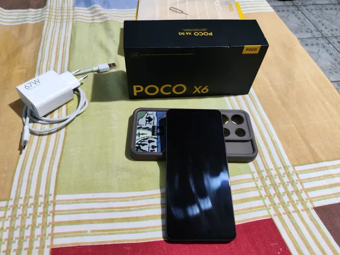 POCO X6 5G Completo + Caixa e Acessórios
