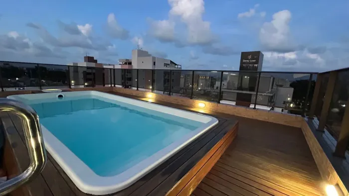 Apartamento com 1 dormitório à venda, 48 m² por R$ 550.000,00 - Jardim Oceania - João Pess