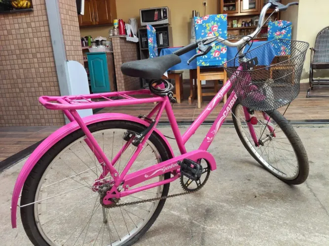 Bicicleta Cairu Genova - cor rosa pink