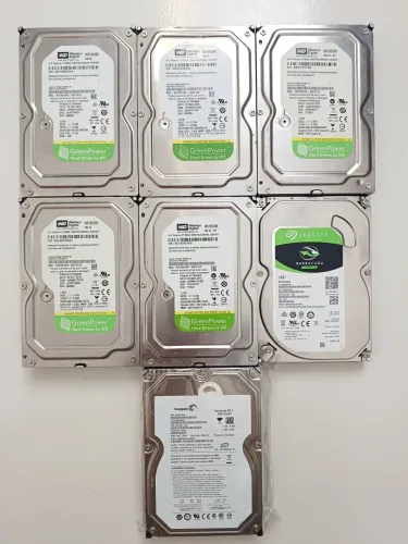 7 hds 1tb cftv dvr nvr cpu