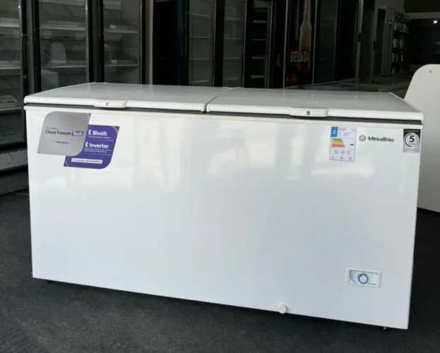 Freezer Bivolt e inverter 543lt da metalfrio (Novo)