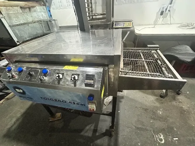 Forno esteira volcano 220 v - todo revisado