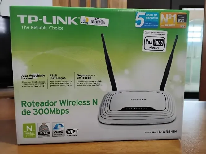 Roteador TP-Link TL-WR841N 300mbps