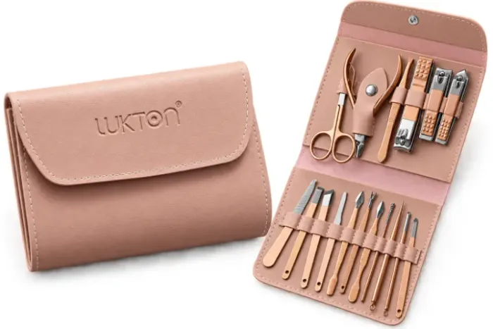 Kit Manicure e Pedicure Completo LUKTON® -Novo 18 Peças