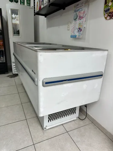 Freezer horizontal/ ilha expositora