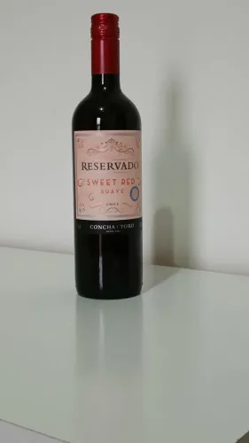 Vinho reservado Sweet red suave chile