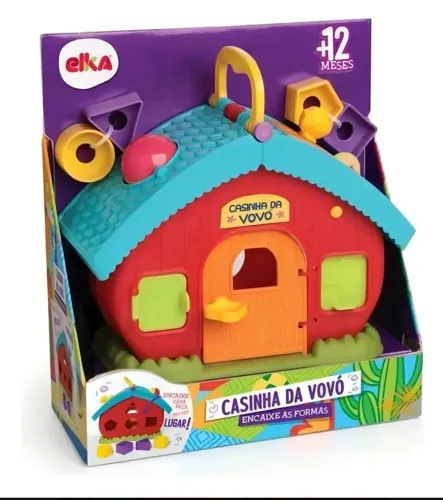 Brinquedo Educativo Casinha da Vovó Galinha Pintadinha