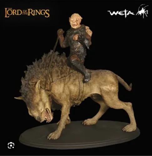 Orc Ghotmog & Warg Sideshow Weta 1/6 Senhor Dos Anéis Lotr