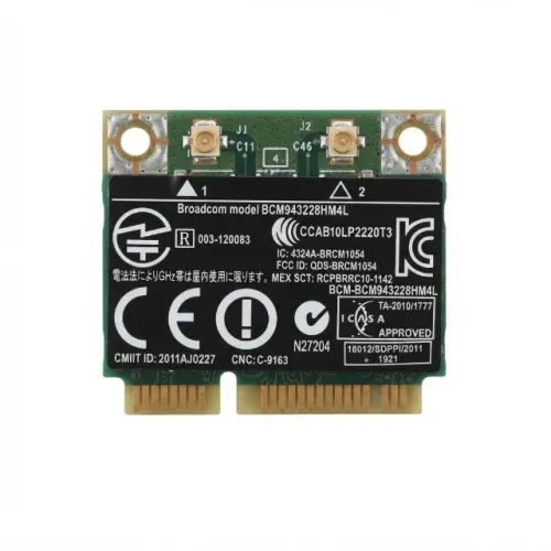 Placa Wifi Notebook Dell Latitude / Inspiron Bcm943228hm4l
