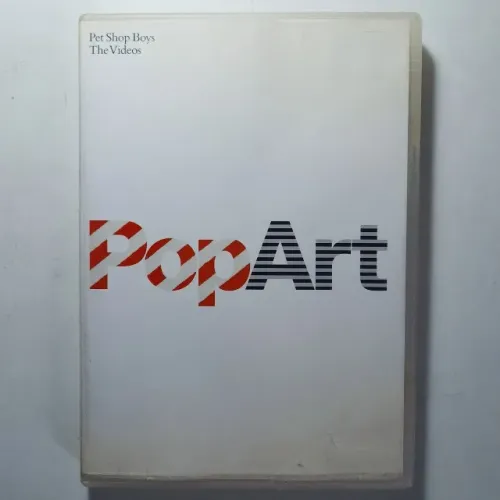 Dvd Pet Shop Boys, Pop Art, The Videos. Seminovo.