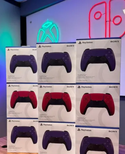 Controles ps5 e seris e todos mas que quiser dividimos suas compras teczone games e eletro