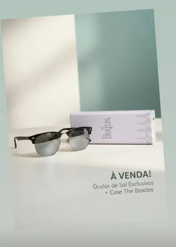 Óculos de Sol Chilli Beans - Coleção The Beatles + Case Exclusiva