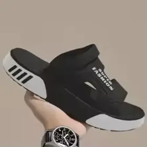Chinelo Masculino Nuvem em EVA Super Leve e Confortável Preto Tamanho 37/38