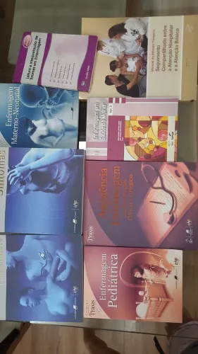 Livros de Enfermagem Novinhos