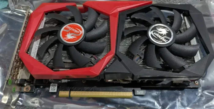 Placa de video 1660 super COLORFUL com 6GB GDDR6