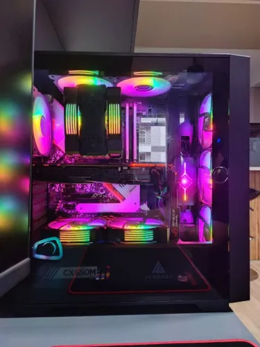 pc gamer Gtx1080 Asus Rog 8gb,Ryzen 7 5700x,2x16gb ram,nvme 1tb,gabinete fans cooler novos
