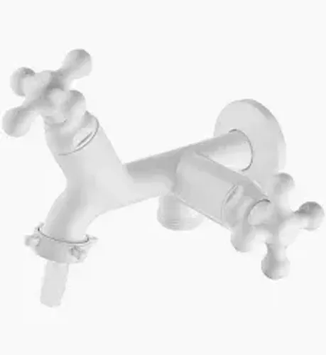 Torneira para Tanque e Máquina de Lavar Branco Marujá Viqua