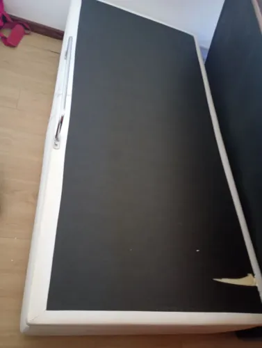 Cama box baú solteiro