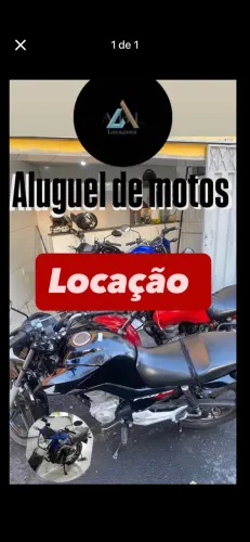 Locação de moto cg 160 Fan completa 