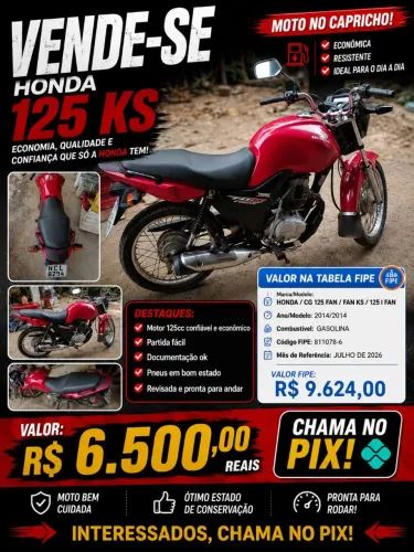 Moto a venda