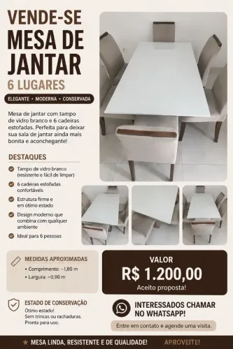 Mesa a Venda