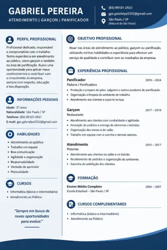 Vaga de emprego