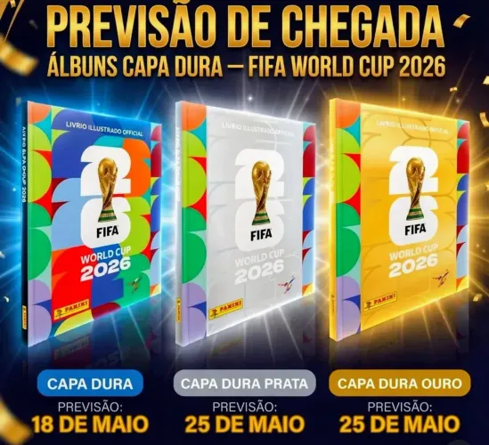 Álbum da Copa do Mundo CAPA DURA PRONTA ENTREGA