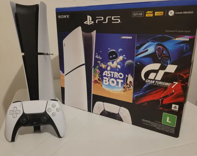 Ps5 Slim Digital - Na garantia