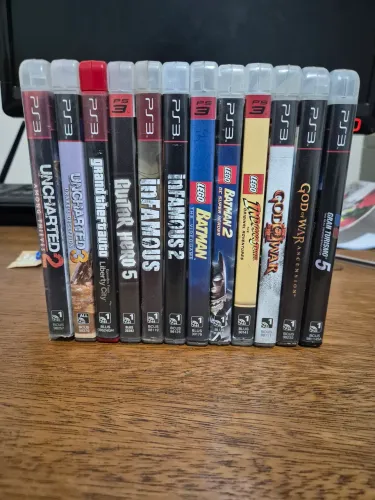 Lote de 12 jogos PS3