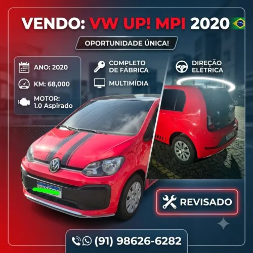 Volkswagen Up! 1.0 Total Flex 12V 5P 2020