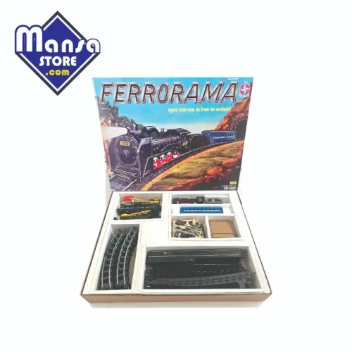 Ferrorama Estrela XP1400 da década de 80 - Conjunto completo, tudo funciona!