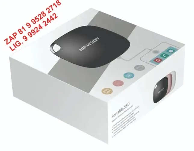 HD SSD EXTERNO DE 1 TERA HIKVISION NOVO LACRADO