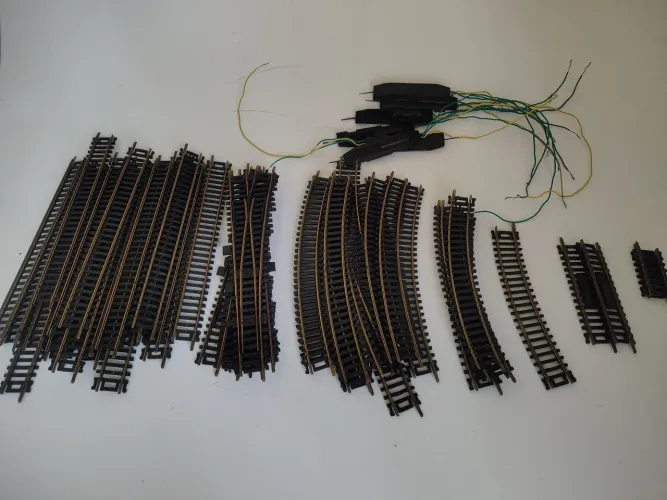 Conjunto de trilhos em latão da Frateschi Nunca Usado