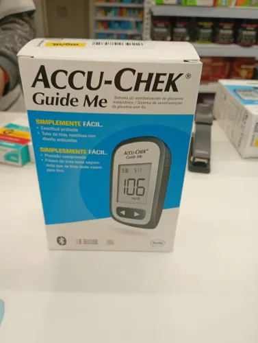 Medidor de medir diabete na caixa sem uso