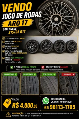 Roda Aro 17