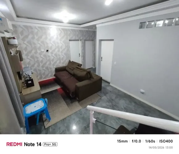 Sobrado para Locação no Jardim Satélite | 150m² | 3 Dormitórios | 2 Vagas | Churrasqueira