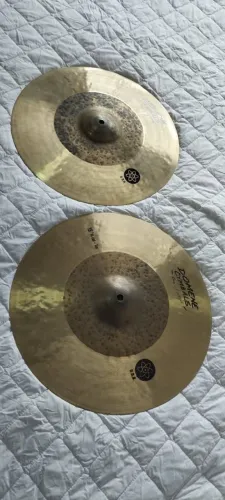 HiHat Chimbal Domene Cymbals 15 Polegadas DNA Series
