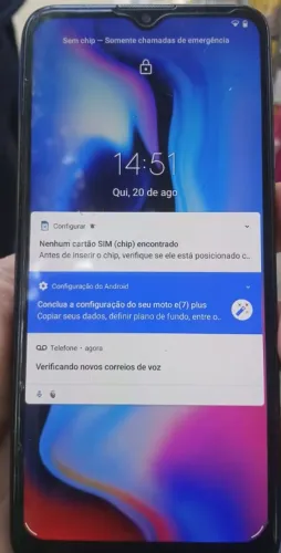 Celular Moto E7plus