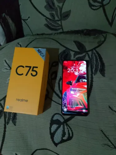 Realme c 75 na caixa pra sair agora 