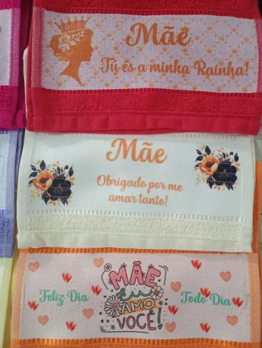 Toalhinha personalizada 