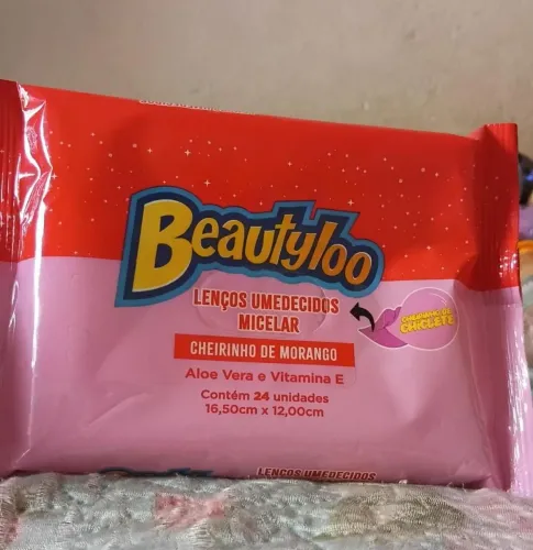 Lenço umedecido micelar